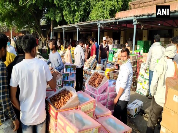 Moradabad mandi (Photo/ANI)