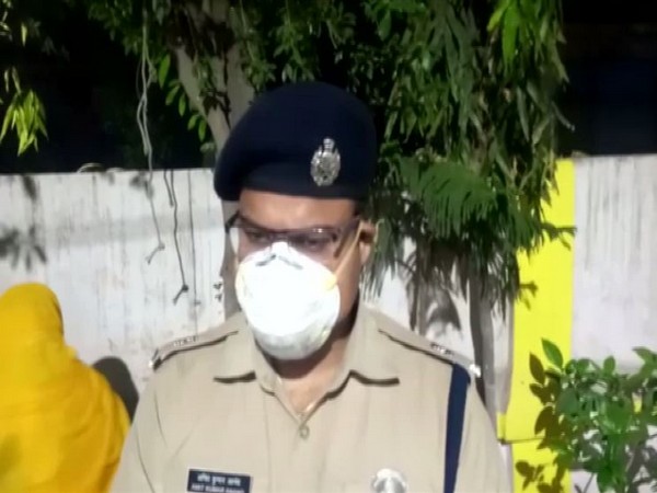 Amit Kumar Anand, Superintendent of Police, Moradabad talking to reporters on Wednesday. Photo/ANI