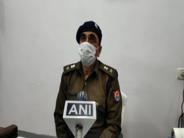 Vidyacharan Shukla speaking to ANI in Moradabad on Sunday.