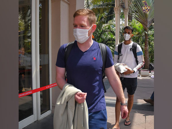 KKR skipper Eoin Morgan and Prasidh Krishna (Image: KKR)