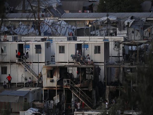The view of Moria camp on the island of Lesbos, Greece. (Representative Image)
