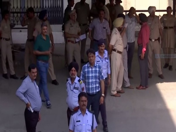 visuals outside the mortuary where body of 2-year-old in kept at hospital in Chandigarh