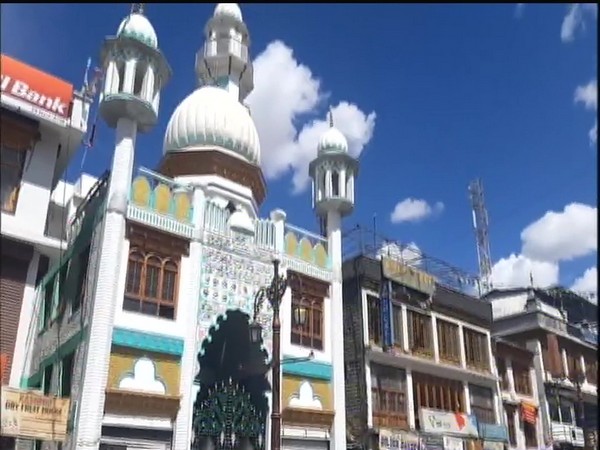 A mosque in Ladakh. Photo/ANI