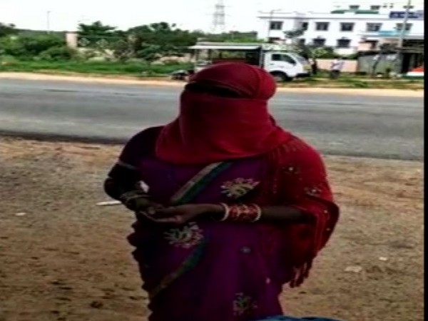 Fatima Bee, mother of woman who delivered baby outside hospital. (Photo/ANI)