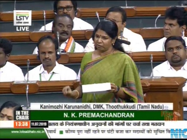 DMK MP Kanimozhi (file pic)