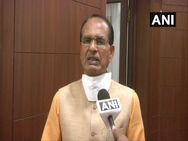 Madhya Pradesh Chief Minister Shivraj Singh Chouhan speaking to ANI on Tuesday.