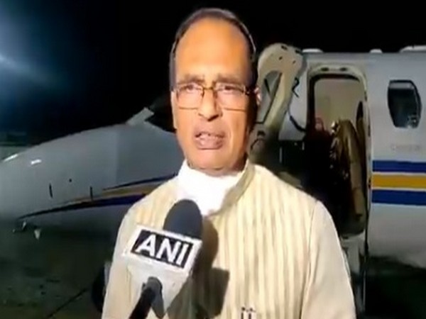 Madhya Pradesh Chief Minister Shivraj Singh Chouhan speaking to ANI on Thursday. 