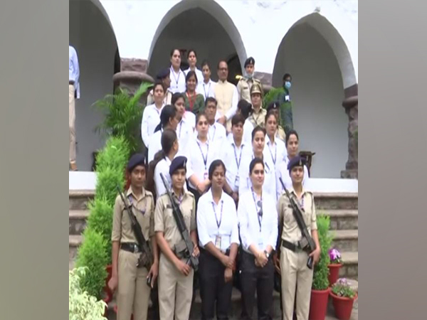 Madhya Pradesh Chief Minister Shivraj Singh Chouhan with women officials security(ANI)
