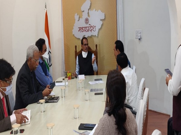 MP CM Shivraj Singh Chouhan holds a high-level meeting over Morena incident.