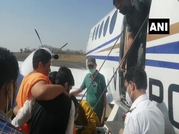BJP MP Pragya Thakur taken to Mumbai after she complains of problems while breathing (Photo/ ANI)
