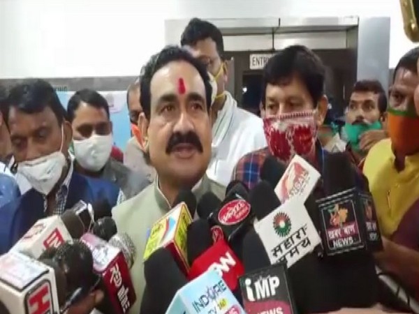 Madhya Pradesh Home Minister Narottam Mishra. (File Photo/ANI)