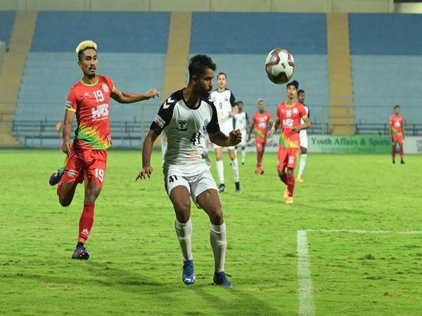 Mohammedan Sporting Club in action against TRAU FC during an I-League match (Image: AIFF)