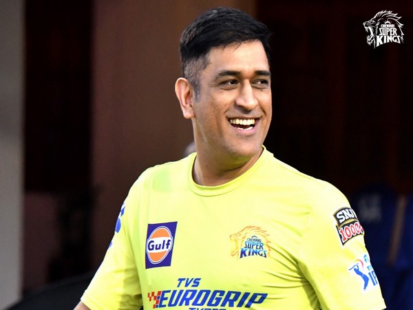 Mahendra Singh Dhoni ahead of Chennai Super Kings vs Punjab Kings match (Image:  CSK Twitter)