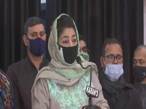 PDP chief Mehbooba Mufti (Photo/ANI)