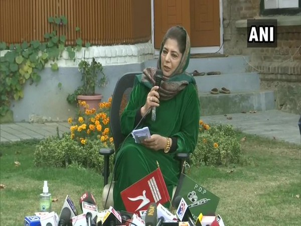 PDP chief Mehbooba Mufti (File photo)