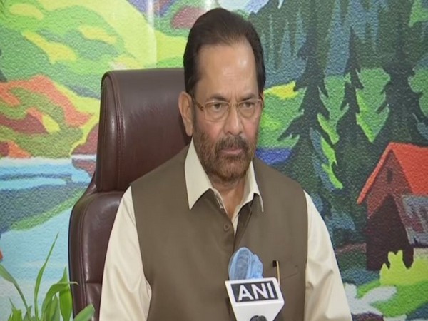 Mukhtar Abbas Naqvi in conversation with ANI