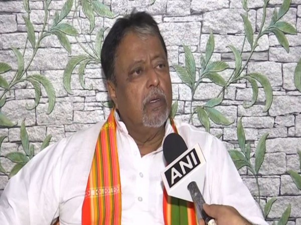 BJP leader Mukul Roy speaking to ANI in New Delhi on Thursday. Photo/ANI