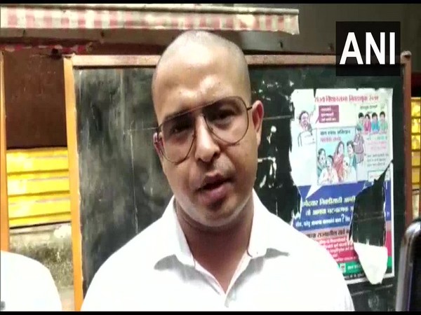 Hiramani Vijendra Tiwari, who was beaten up allegedly by Shiv Sena workers over an 'objectionable' social media post against Maharashtra Chief Minister Uddhav Thackeray.