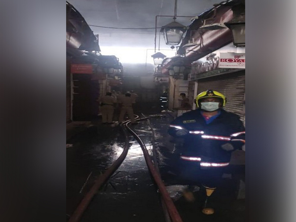 Visual from Crawford Market, Mumbai on Thursday. Photo/ANI