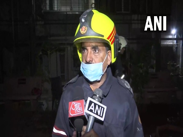 Sampark Karade, Divisional Fire Officer in Mumbai (Photo/ANI)