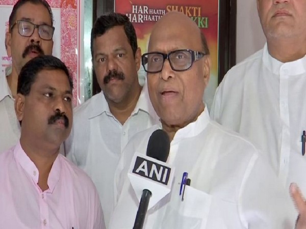 Congress leader Eknath Gaikwad speaking to ANI on Saturday. Photo/ANI