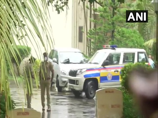 Visual from outside DRDO guest house, Mumbai