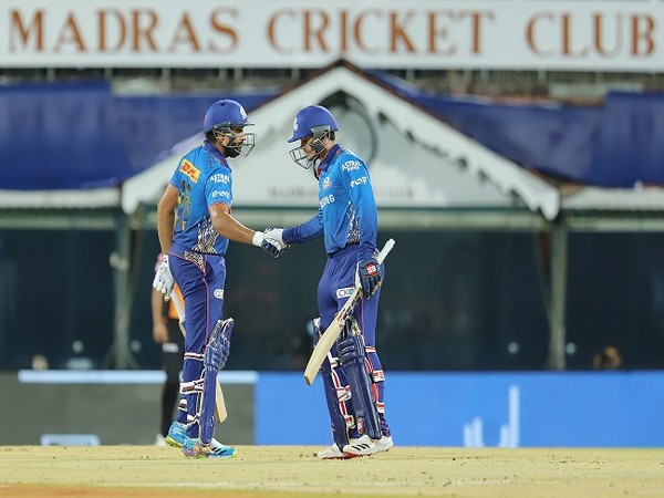Mumbai Indians skipper Rohit Sharma and Quinton de Kock (Image: BCCI/IPL)