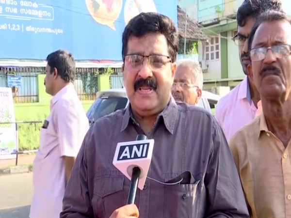 IUML leader and former Social Justice Minister MK Muneer speaks to ANI in Kerala on Saturday [Photo/ANI]