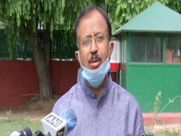 Minister of State (Kerala) for External Affairs V. Muraleedharan addressing media at his residence on Friday. Photo/ANI