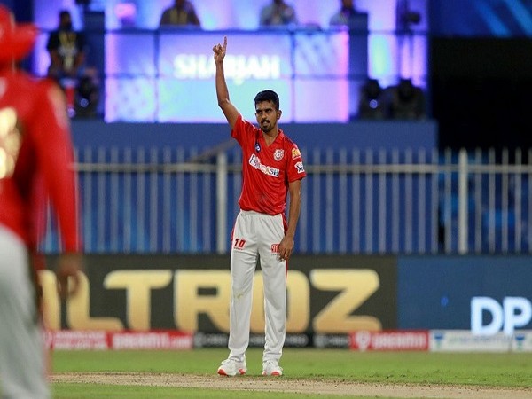 KXIP bowler Murugan Ashwin (Image: BCCI/IPL)
