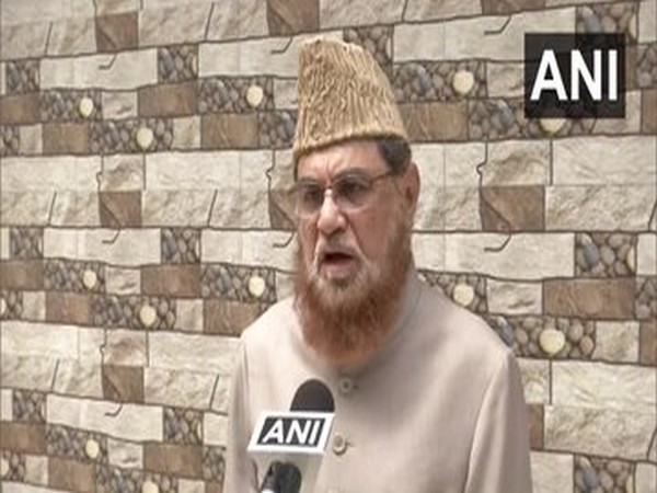 Cleric Mufti Mukarram Ahmed speaking to ANI in New Delhi on Friday.
