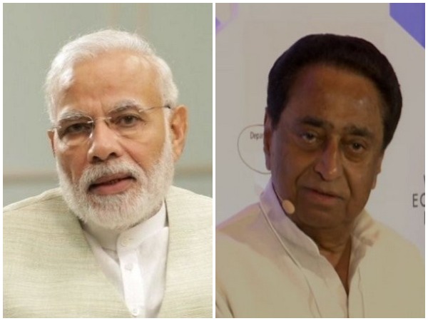 Prime Minister Narendra Modi and MP CM Kamal Nath (file pic)