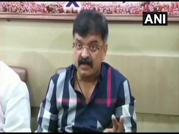 National Congress Party MLA Jitendra Awhad while speaking to mediapersons here in Mumbai on Monday. Photo/ANI