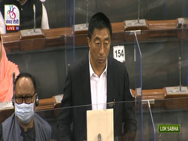 T Yepthomi, NDPP MP from Nagaland in Lok Sabha (Photo/ ANI)