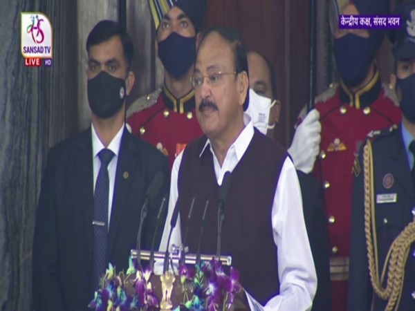 Vice President Venkaiah Naidu (Photo/Sansad TV)