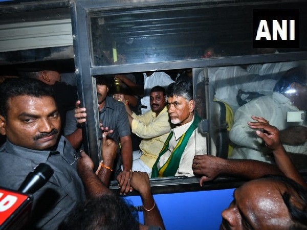 TDP chief N Chandrababu Naidu detained by police on Wednesday. 