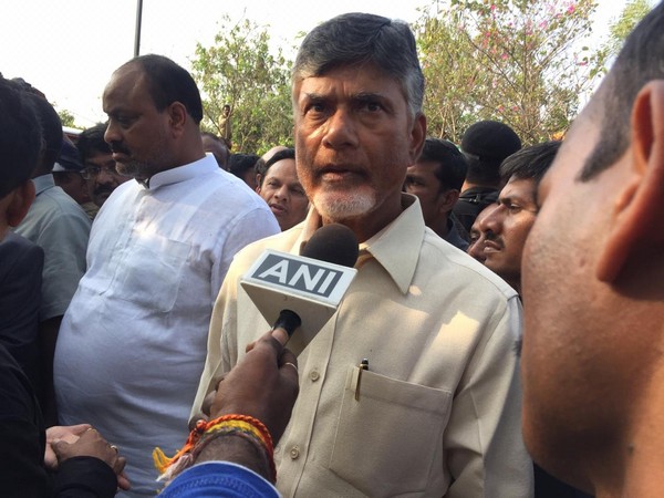 Former Chief Minister Chandrababu Naidu. Photo/ANI