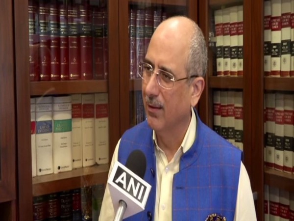 Bharatiya Janata Party spokesperson Nalin Kohli speaking to ANI in New Delhi on Sunday. Photo/ANI