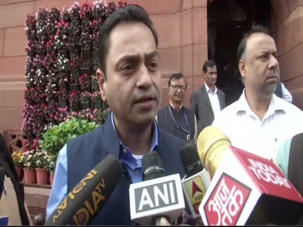 Nakul Nath speaks to media in New Delhi [Photo/ANI]