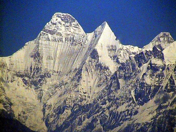 Nanda devi mountains. File photo/ANI