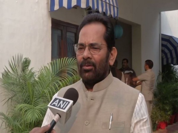 Union Minister of Minority Affairs Mukhtar Abbas Naqvi (File photo)