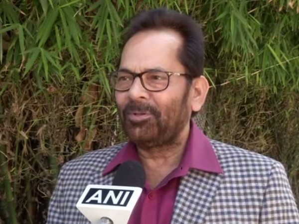 Union Minister of Minority Affairs Mukhtar Abbas Naqvi