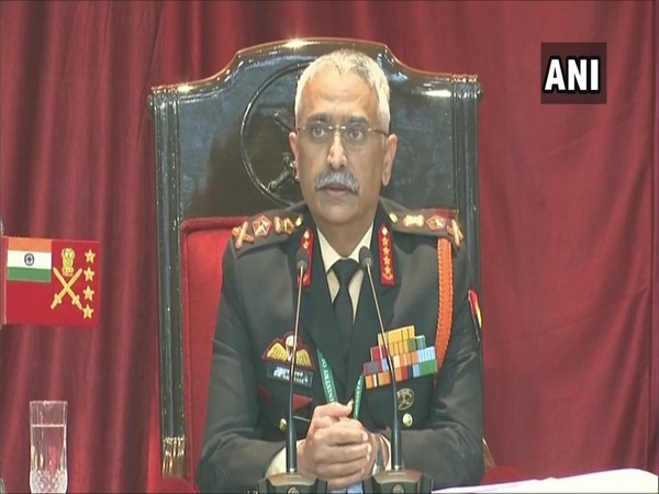 Army chief General MM Naravane addressing the annual press conference on Tuesday.
