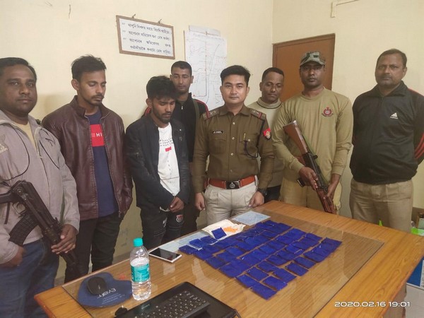 2 drug peddlers arrested in Assam. Photo/ANI