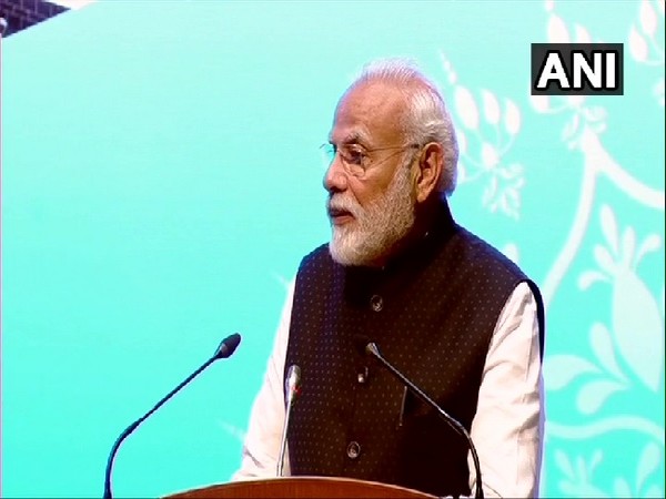 PM Narendra Modi speaking at the International Judicial Conference in New Delhi on Saturday.