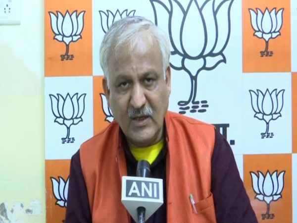 BJP leader Narendra Singh Rana speaking to ANI in Lucknow on Tuesday. Photo/ANI