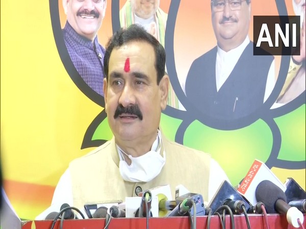 Madhya Pradesh Home Minister Narottam Mishra (Photo/ANI) 