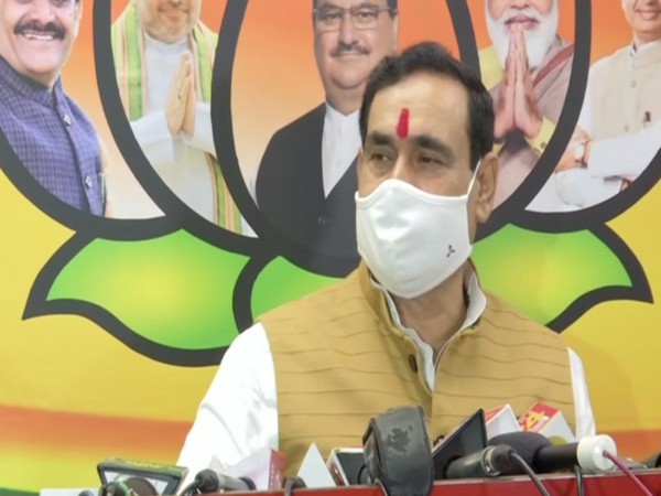 Madhya Pradesh Home Minister Narottam Mishra (Photo/ANI)