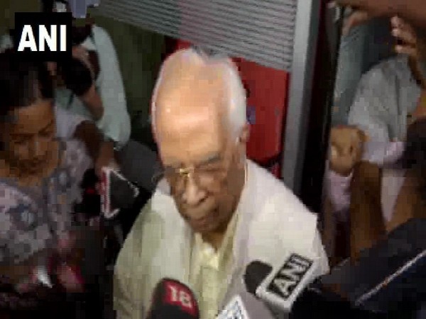West Bengal Governor Keshari Nath Tripathi talking to media in Kolkata on Friday 