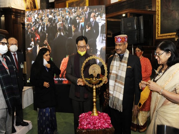 A visual from the vent on Monday. 